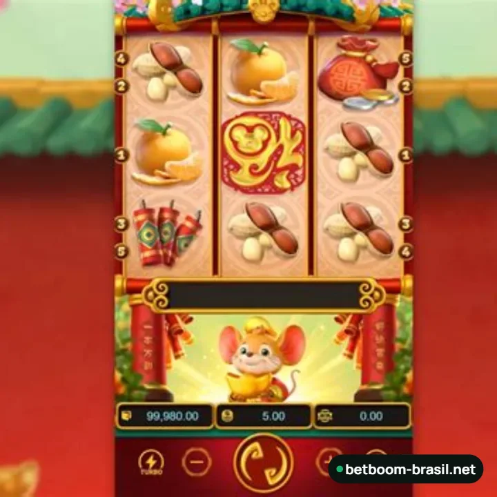 Fortune Mouse – tela dos rolos